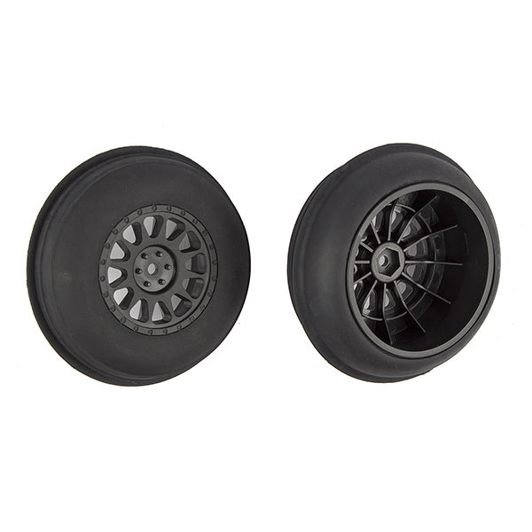 ASSOCIATED ELECTRICS - TEAM ASSOCIATED SAND RIBBED
FRONT TYRES ON METHOD SC WHEEL - AS71063
