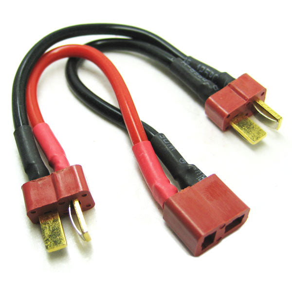 ETRONIX - DEANS 2S BATTERY HARNESS FOR 2
PACKS IN SERIES 14AWG SILICONE - ET0707
