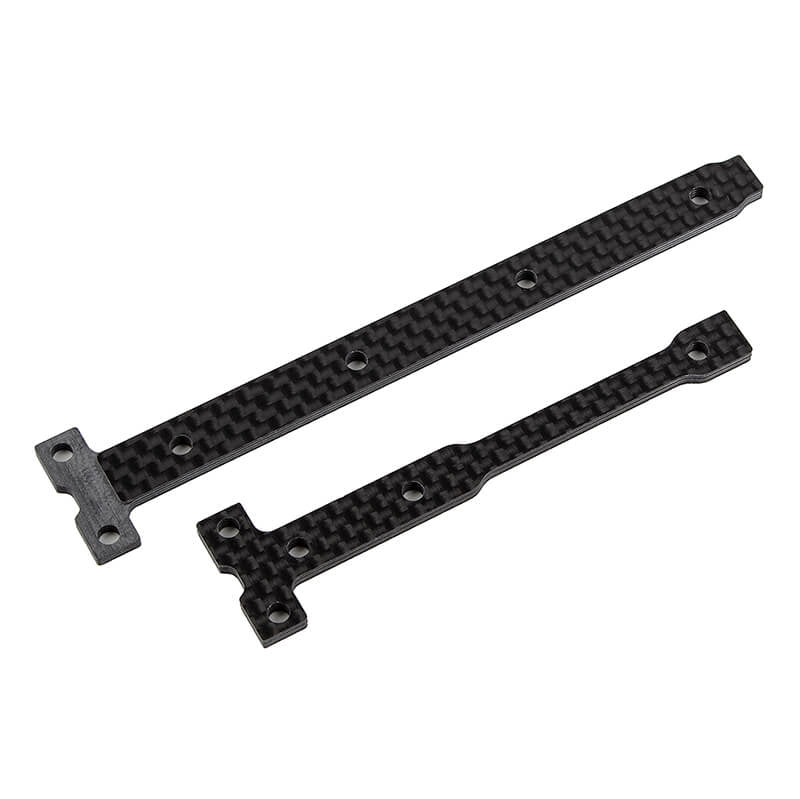 ASSOCIATED ELECTRICS - TEAM ASSOCIATED B74.2 FT 2.5MM
C/F STIFF CHASSIS BRACE SET - AS92365