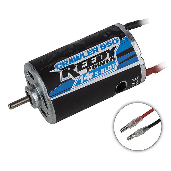 REEDY - CRAWLER 550 14T 5-SLOT
BRUSHED MOTOR (GATEKEEPER) - AS27461