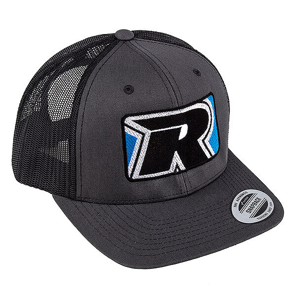 ASSOCIATED ELECTRICS - REEDY 2022 TRUCKER HAT FLAT
BILL CHARCOAL/BLACK - AS97079