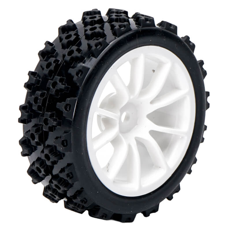 FASTRAX R/C PRODUCTS - FASTRAX 1/10 STREET/RALLY TYRE
10SP WHITE WHEEL - FAST0073W