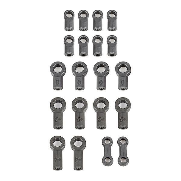ASSOCIATED ELECTRICS - TEAM ASSOCIATED RC10B6.4 13MM
SHOCK ROD END SET - AS91997