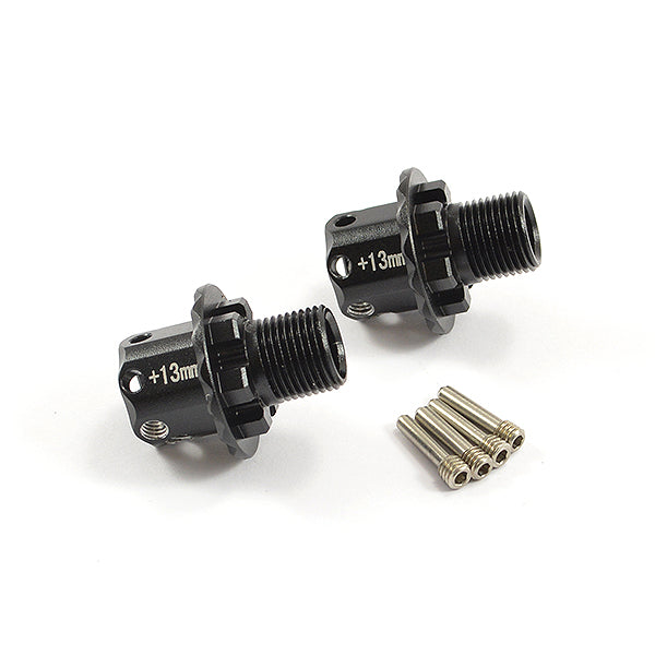 FASTRAX R/C PRODUCTS - FASTRAX ARRMA ALU +13MM HEX
ADAPTORS (PR) - KRA/SEN/TYP - FTAR014BK