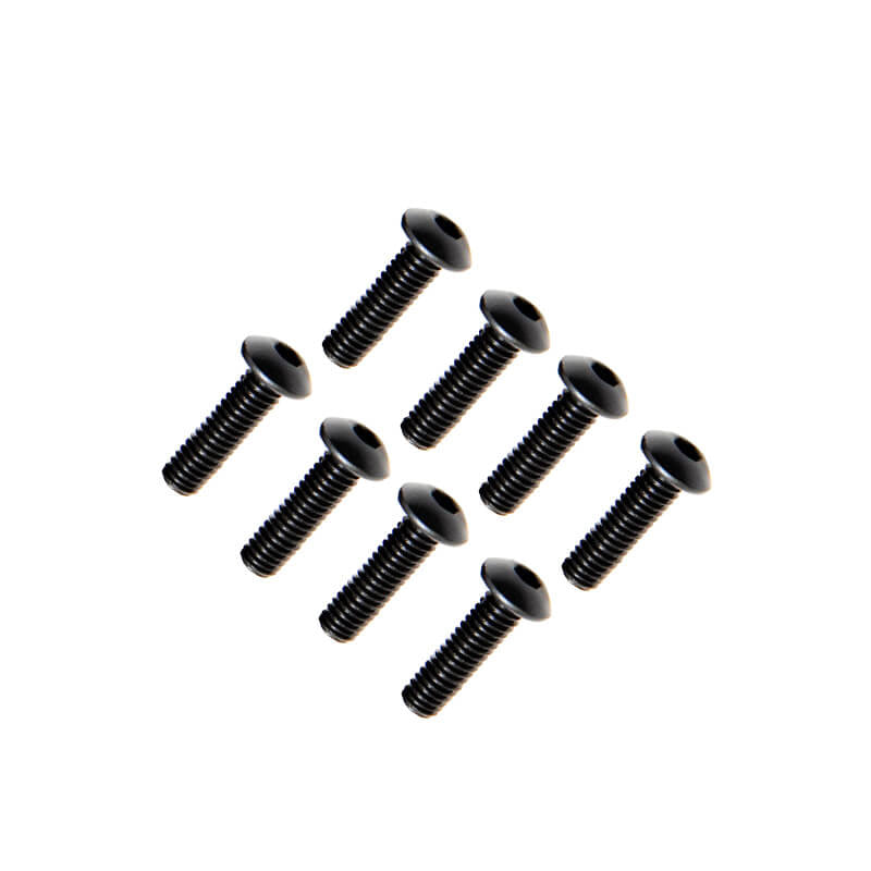 FTX - BUTTON HEAD HEX SCREW M4 X
12MM (8PC) - FTX-SBH071