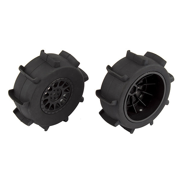 ASSOCIATED ELECTRICS - TEAM ASSOCIATED SAND PADDLE
REAR TYRES ON METHOD SC WHEEL - AS71062