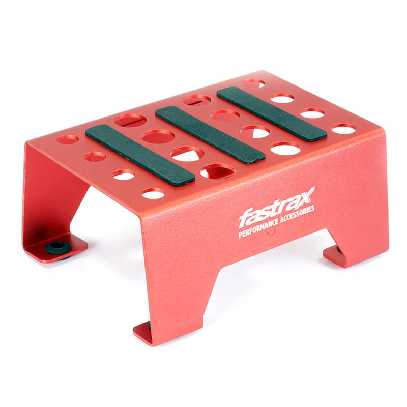 FASTRAX R/C PRODUCTS - FASTRAX UNIVERSAL ALUMINIUM
CAR STAND RED - FAST410R