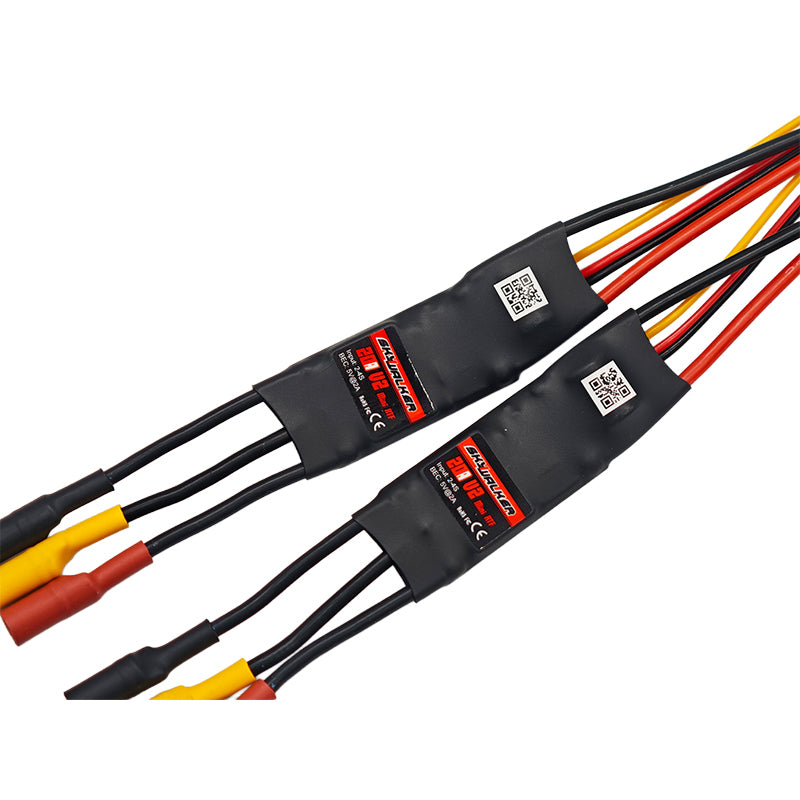 XFLY MODEL - XFLY TWIN 20A ESCS WITH
REVERSE THRUST (XT60 PLUG) - XFESC20A-6