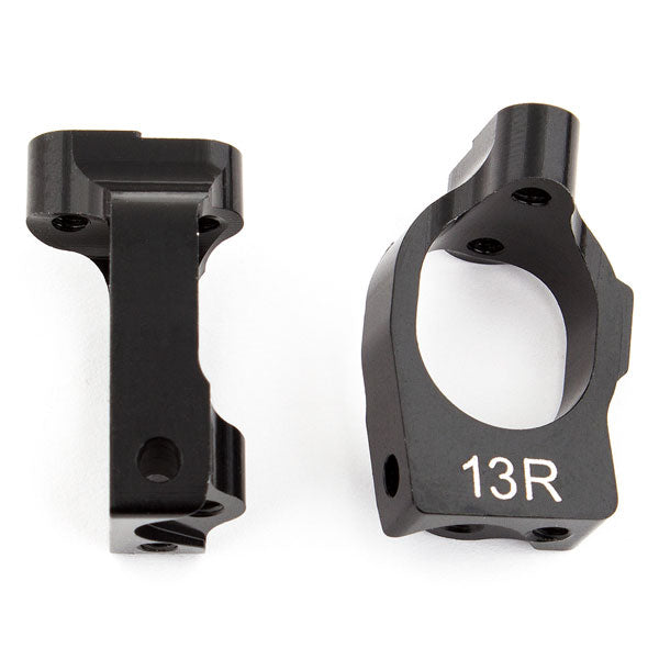 ASSOCIATED ELECTRICS - TEAM ASSOCIATED B64 ALUMINUM
CASTER BLOCKS, 13 DEG. - AS92030