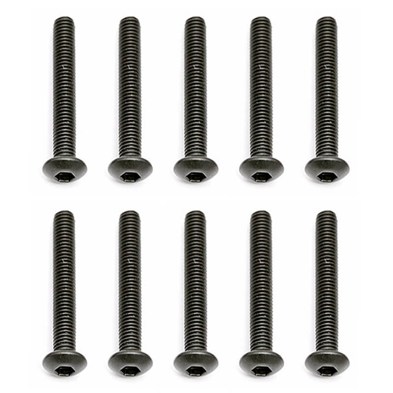 ASSOCIATED ELECTRICS - TEAM ASSOCIATED M3 X 22 BUTTON
HEAD HEX SCREW (10) - AS25189
