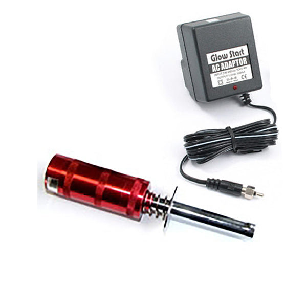 FASTRAX R/C PRODUCTS - ALUMINIUM METERED GLOW STARTER
W/2100mah BATT & 2PIN CHARGER - FAST50ME