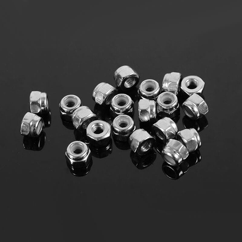RC4WD - NYLOCK NUT M2.5 (SILVER) - Z-S0005