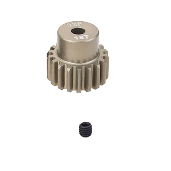 FASTRAX R/C PRODUCTS - FASTRAX 32DP 20T ALUMINIUM
7075 PINION GEAR(3.2mm SHAFT) - FAST32-20