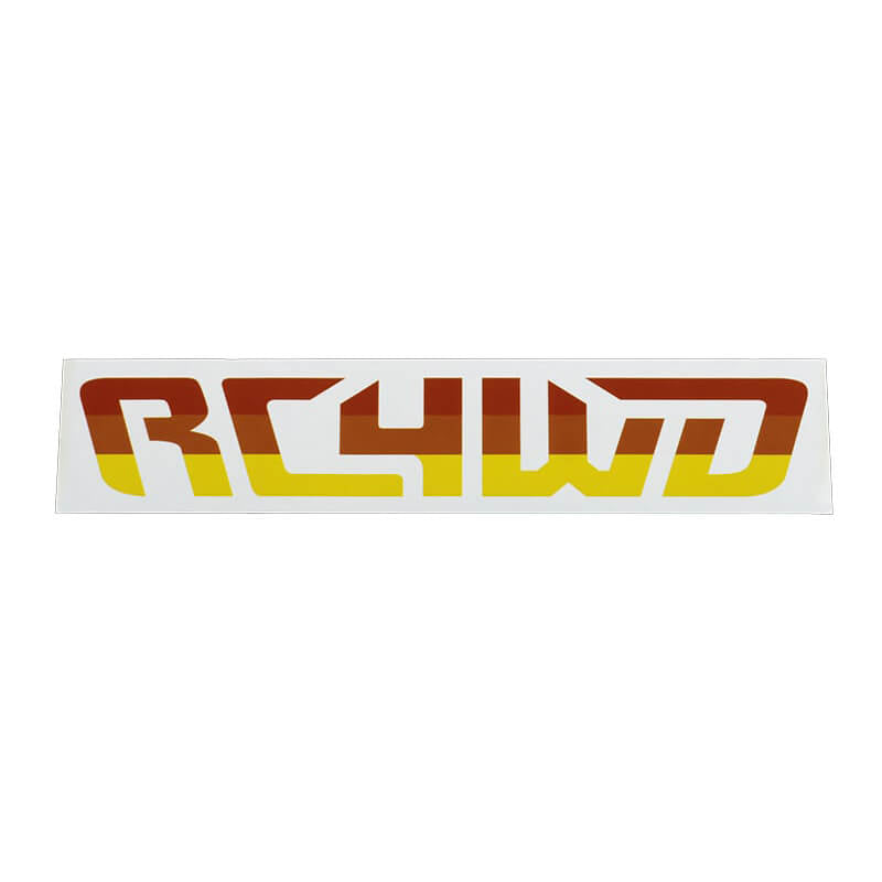 RC4WD - TRI-COLOR LOGO DECAL - Z-L0380