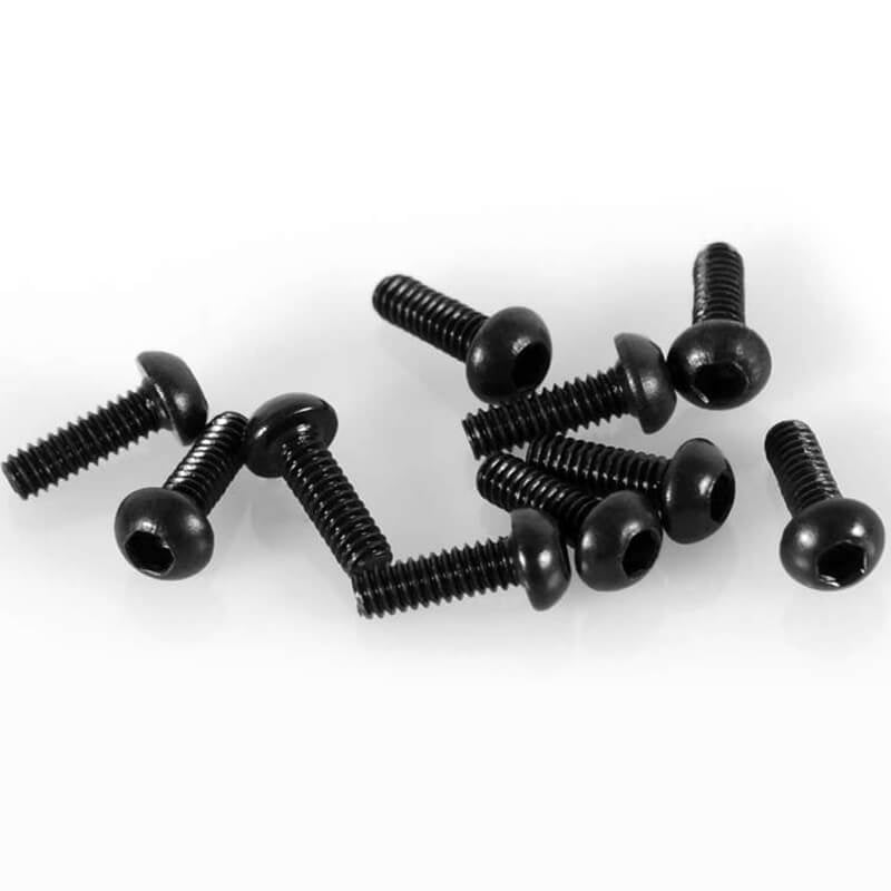 RC4WD - STEEL BUTTON HEAD CAP
SCREWS M2 X 6MM (10) - Z-S0933