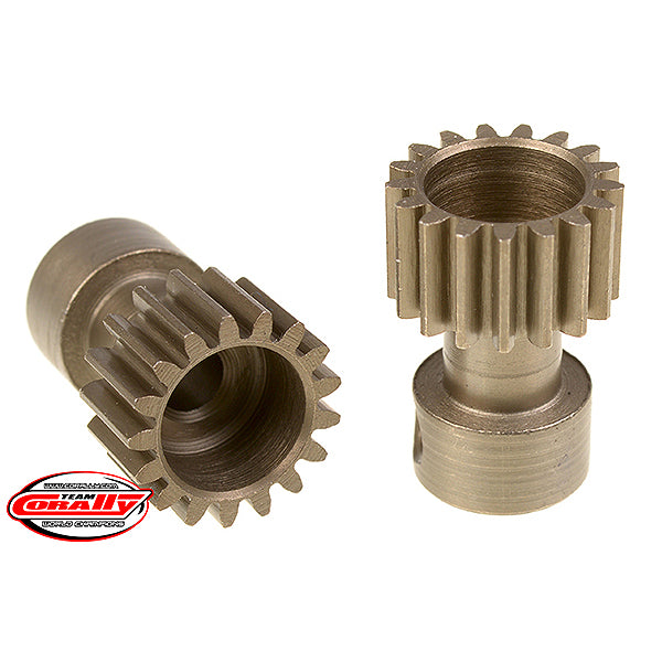 CORALLY - 48 DP PINION LONG BO
SS HARDENED STEEL 17 TEETH - C-71117