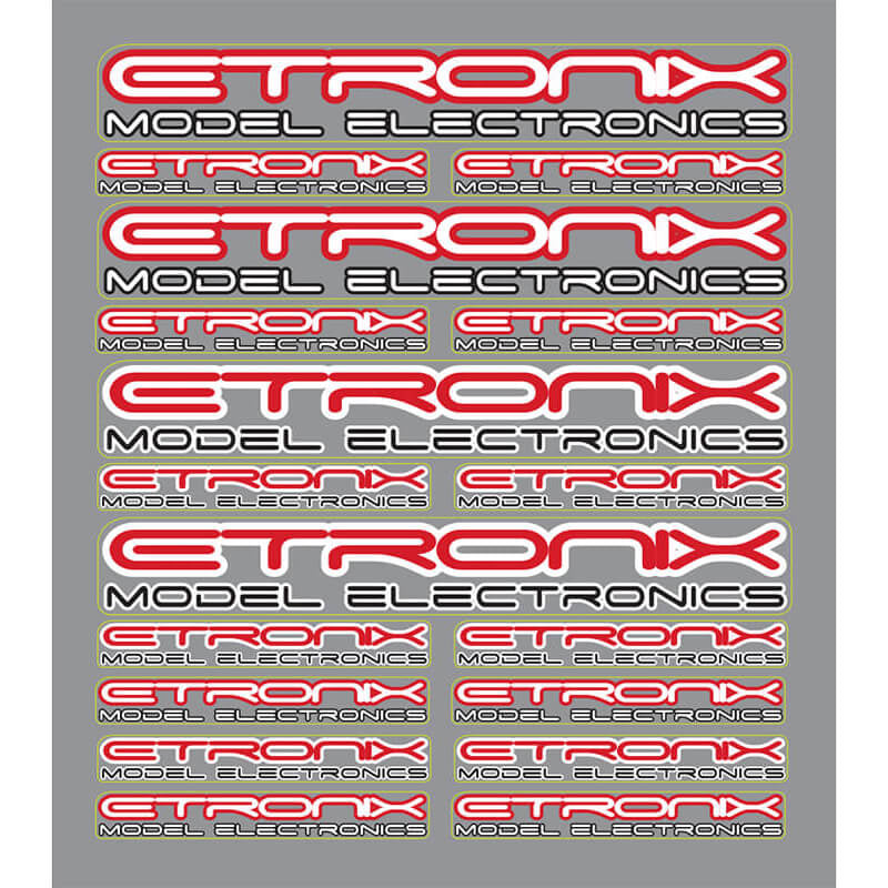 ETRONIX - CML MINI DECAL SHEET - CML104