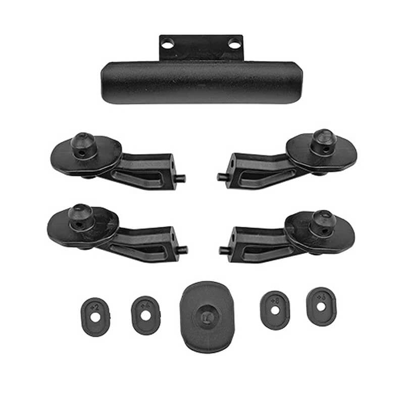 ASSOCIATED ELECTRICS - TEAM ASSOCIATED RC8T4.2 BODY
POST AND BUMPER SET - AS81729