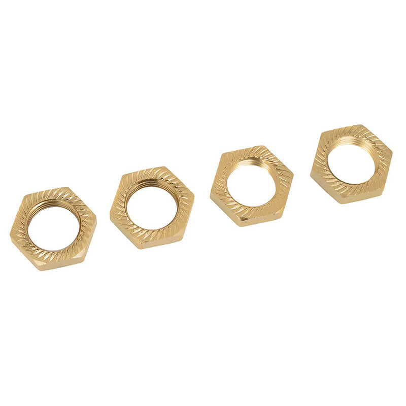 CORALLY - WHEEL NUT ALUMINUM
SERRATED - LE - 4PCS - C-00180-1117-BR