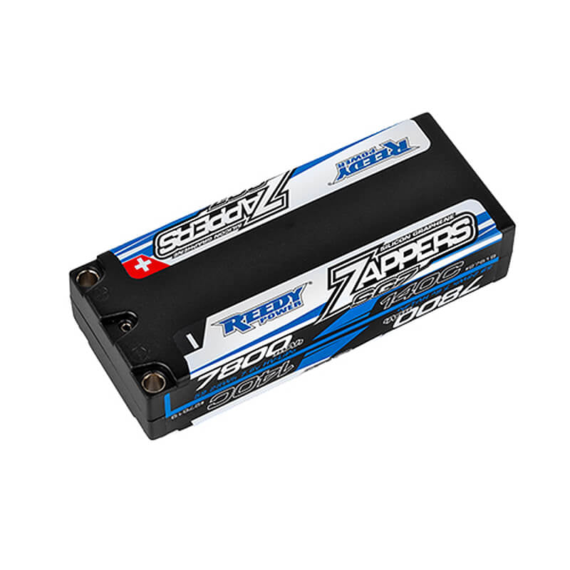 REEDY - ZAPPERS 'SG7' 7800MAH
140C 7.6V LONG SHORTY LIPO - AS27619