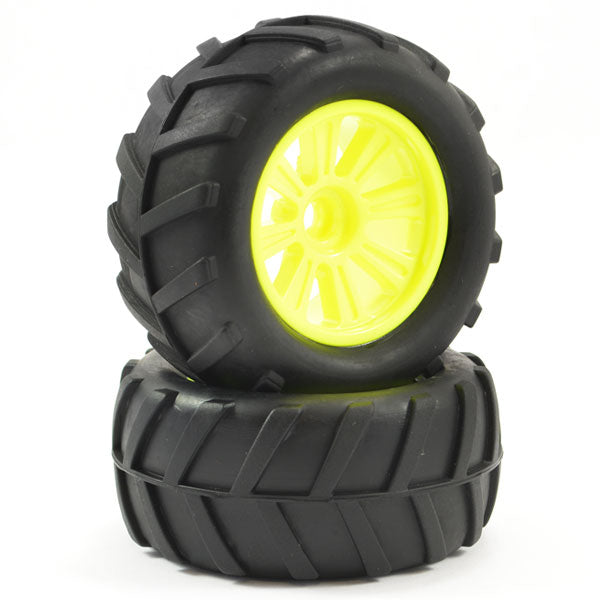 FTX - COMET MONSTER FRONT
MOUNTED TYRE & WHEEL YELLOW - FTX9072Y