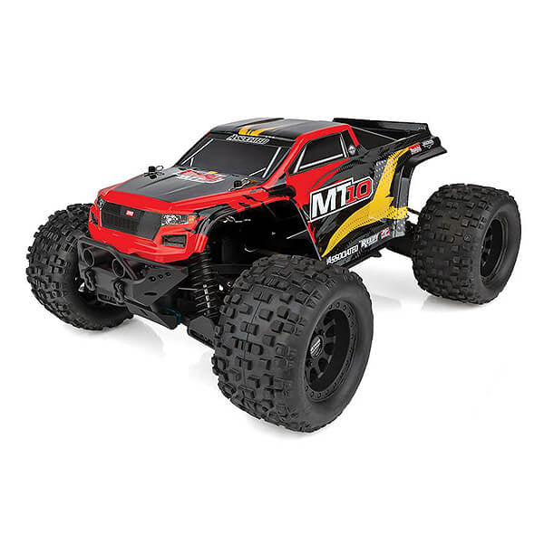 ASSOCIATED ELECTRICS - TEAM ASSOCIATED RIVAL MT10 V2
RTR TRUCK B/LESS w/2S BAT/CHAR - AS20518C