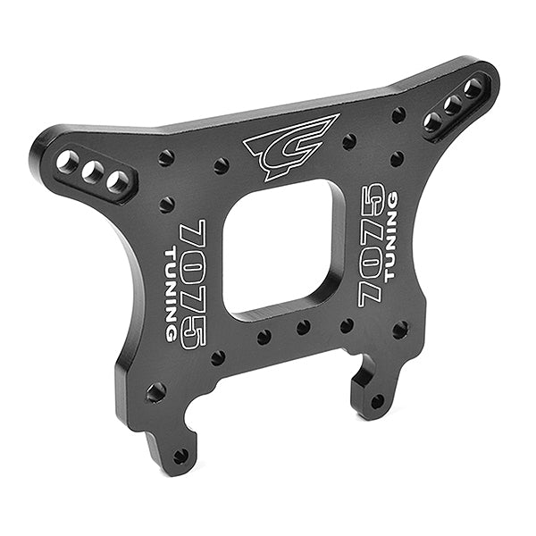 CORALLY - SHOCK TOWER XTR FRONT
7075 ALUMINIUM 5MM BLACK - C-00180-674