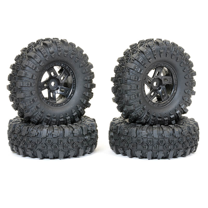 FTX - 1/18 SUPERSOFT XL GATOR
68MM MOUNTED TYRES (4) - FTX9393M