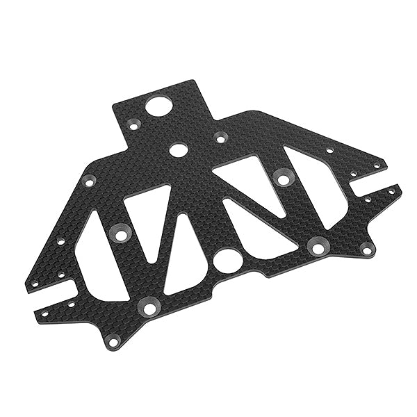 CORALLY - FRONT LOWER SUSPENSION
PLATE SSX8X 3K CARBON + SPHER - C-00130-087