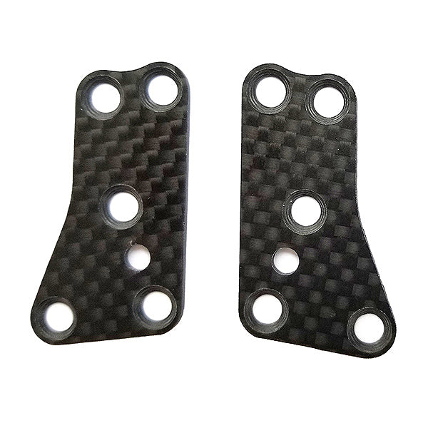 ASSOCIATED ELECTRICS - ASSOCIATED RC8B3.2 FT FR.UPPER
SUSP. ARM INSERTS CARBON 1.2MM - AS81444