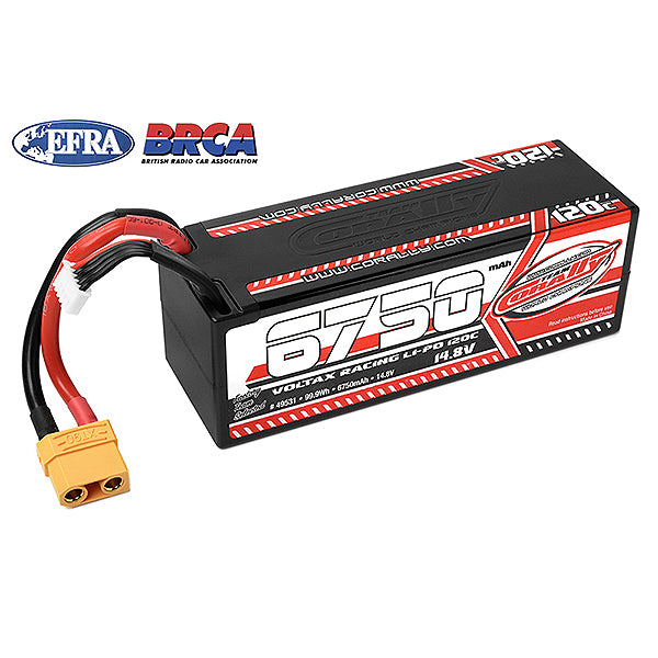 CORALLY - VOLTAX 120C LIPO BATTE
RY 6750MAH 14.8V STICK 4S HARD - C-49531