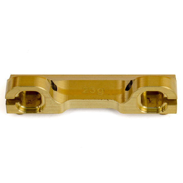 ASSOCIATED ELECTRICS - TEAM ASSOCIATED B6.1 FT BRASS
ARM MOUNT C - AS91773