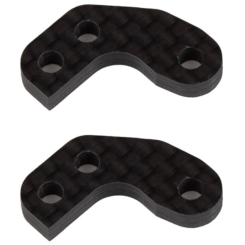 ASSOCIATED ELECTRICS - TEAM ASSOCIATED RC10B7 CASTER
BLOCK LINK MOUNT SET +1MM - AS92466