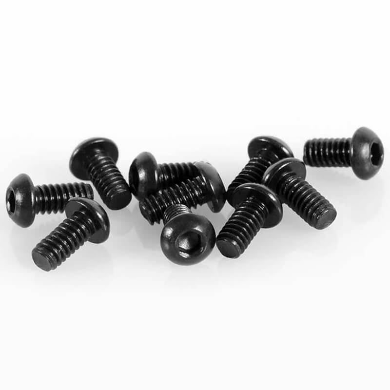 RC4WD - STEEL BUTTON HEAD CAP
SCREWS M2 X 4MM (10) - Z-S1096