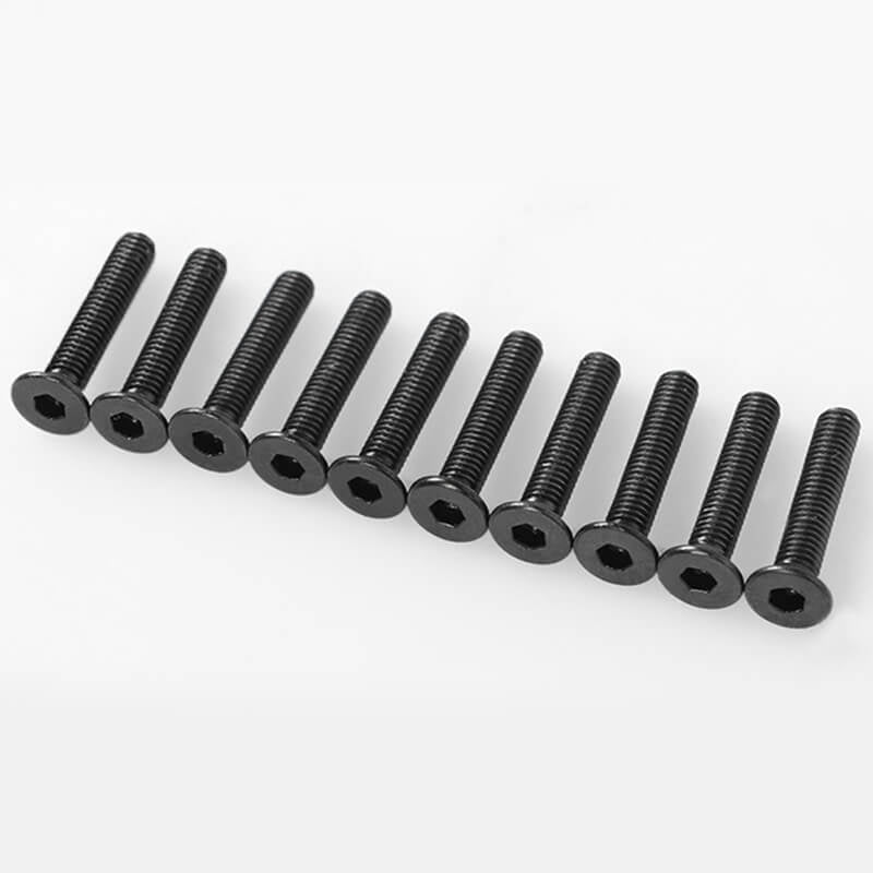 RC4WD - STEEL FLAT HEAD SOCKET
CAP SCREWS M3 X 16MM (10) - Z-S1720