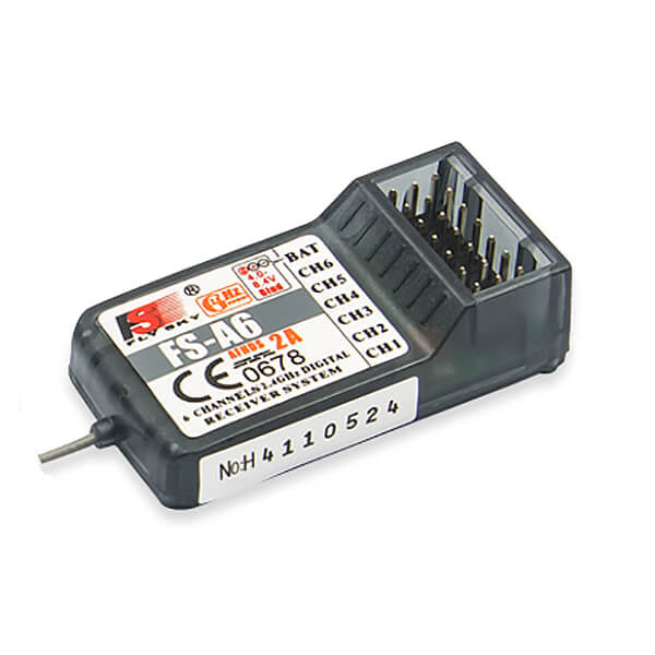 FLYSKY - FS-i4X 6CH 2.4GHZ
RECEIVER - FS-A6
