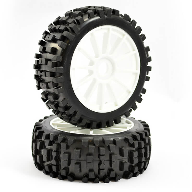 FASTRAX R/C PRODUCTS - FASTRAX 1/8TH PREMOUNTED BUGGY
TYRES 'ROCK-BLOCK/12 SPOKE' - FAST0026