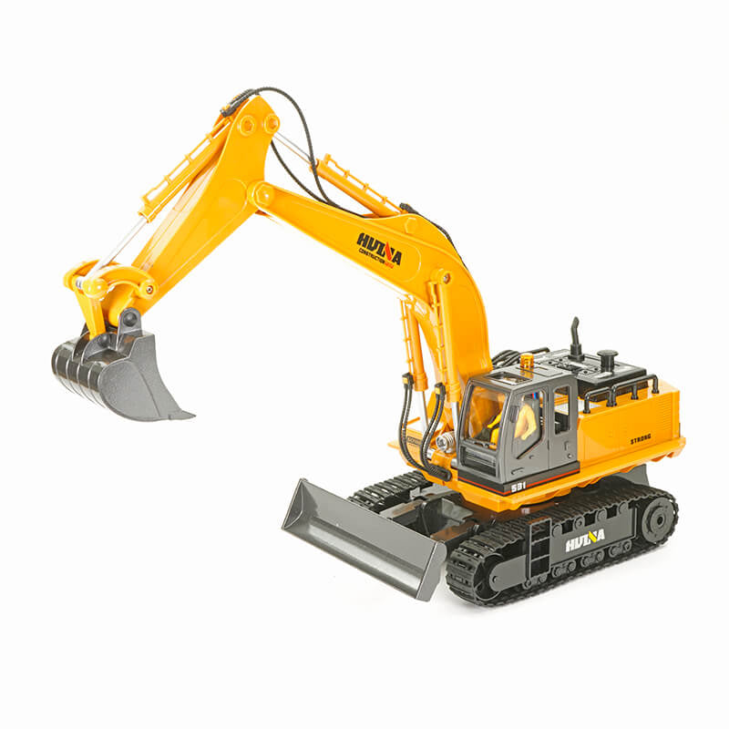 HUINA INDUSTRIAL - HUINA 1/16 SCALE RC EXCAVATOR
2.4G 11CH w/DIE CAST BUCKET - CY1531