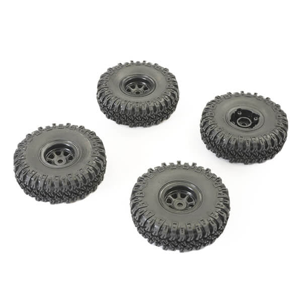 FTX - OUTBACK MINI X 2.0 GRABBER
MOUNTED TYRES/BLACK WHEELS - FTX9375BK