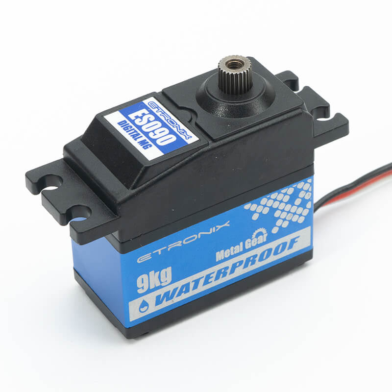 ETRONIX - ES090 9KG/0.13s STD
SIZE WATERPROOF MG SERVO - ET0018-2