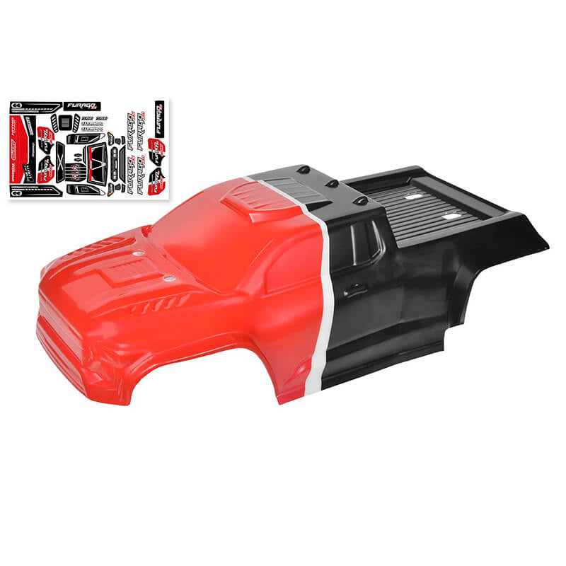 CORALLY - POLYCARBONATE BODY FUR
AGO XD PAINTED/CUT/DECALS RED - C-00230-0096-R