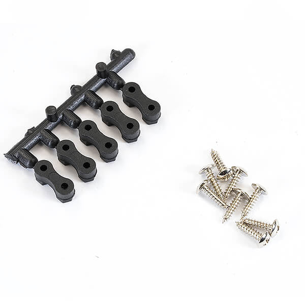 FASTRAX R/C PRODUCTS - FASTRAX BLACK SERVO MOUNTS
w/HARDWARE - FAST41BK