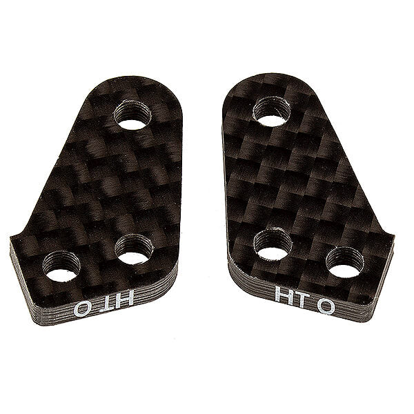 ASSOCIATED ELECTRICS - TEAM ASSOCIATED B74 FT CARBON
FIBRE STEERING BLOCK ARMS HT0 - AS92305