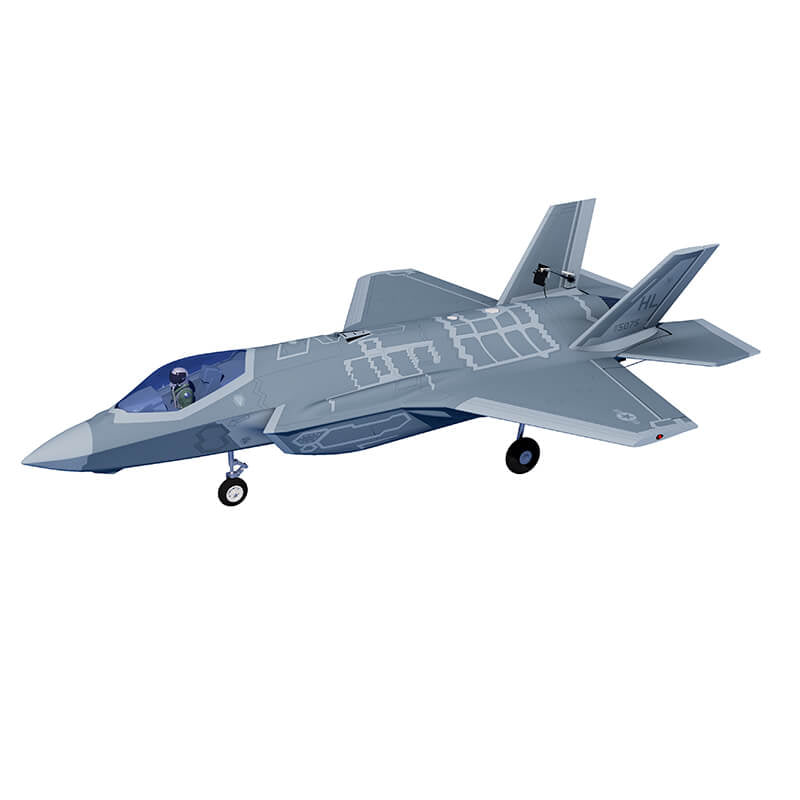 XFLY MODEL - XFLY 64MM F-35 LIGHTNING EDF
750MM w/RETRACT w/o TX/RX/BATT - XF125P