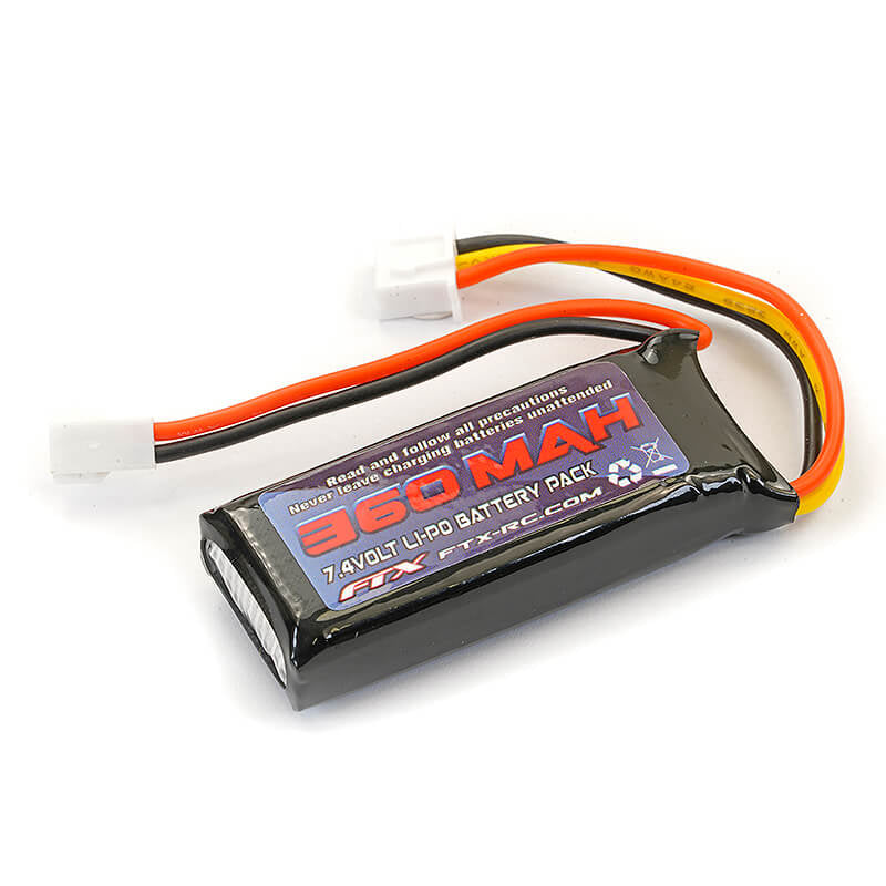 FTX - UTAH 7.4V 360MAH LIPO
BATTERY - FTX10838