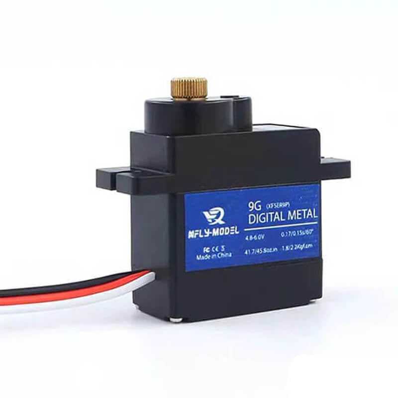 XFLY MODEL - XFLY 9G DIGITAL MG SERVO
POSITIVE W/50MM LEAD - XFPSER9P-50