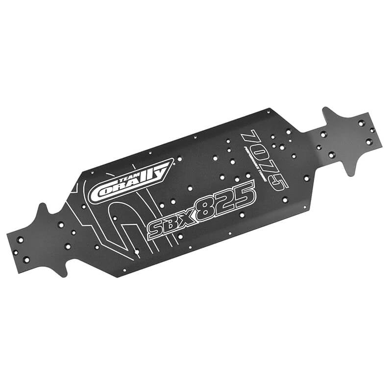 CORALLY - CHASSIS SWB SBX-825
XTREME SWISS 7075 T6 CHASSIS - C-00180-1255