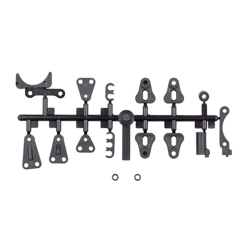 ASSOCIATED ELECTRICS - TEAM ASSOCIATED RC10B84
BATTERY HOLDER/FAN MOUNT SET - AS92505