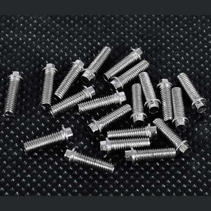 RC4WD - MINIATURE SCALE HEX
BOLTS (M3X10MM) (SILVER) - Z-S0693