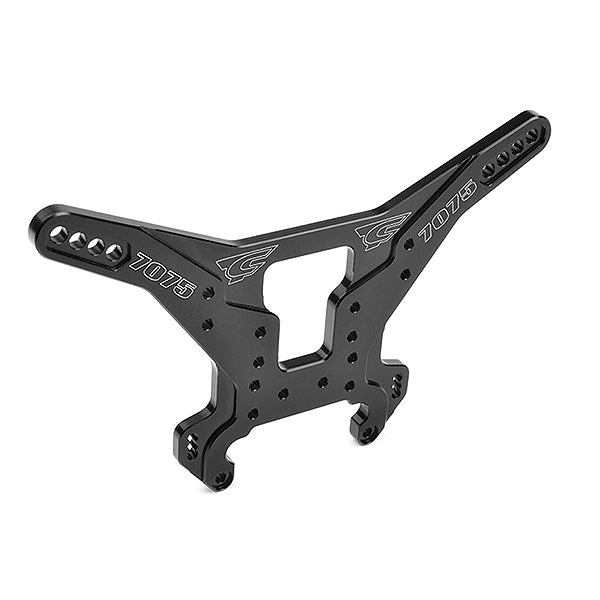 CORALLY - SHOCK TOWER MTS SWISS
MADE 7075 T6 5MM HARD BLACK - C-00180-421